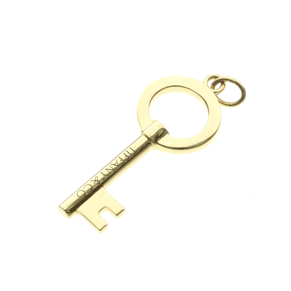 Tiffany Modern Keycaps Yellow Gold (18K) No Stone Men,Women Fashion Pendant N...
